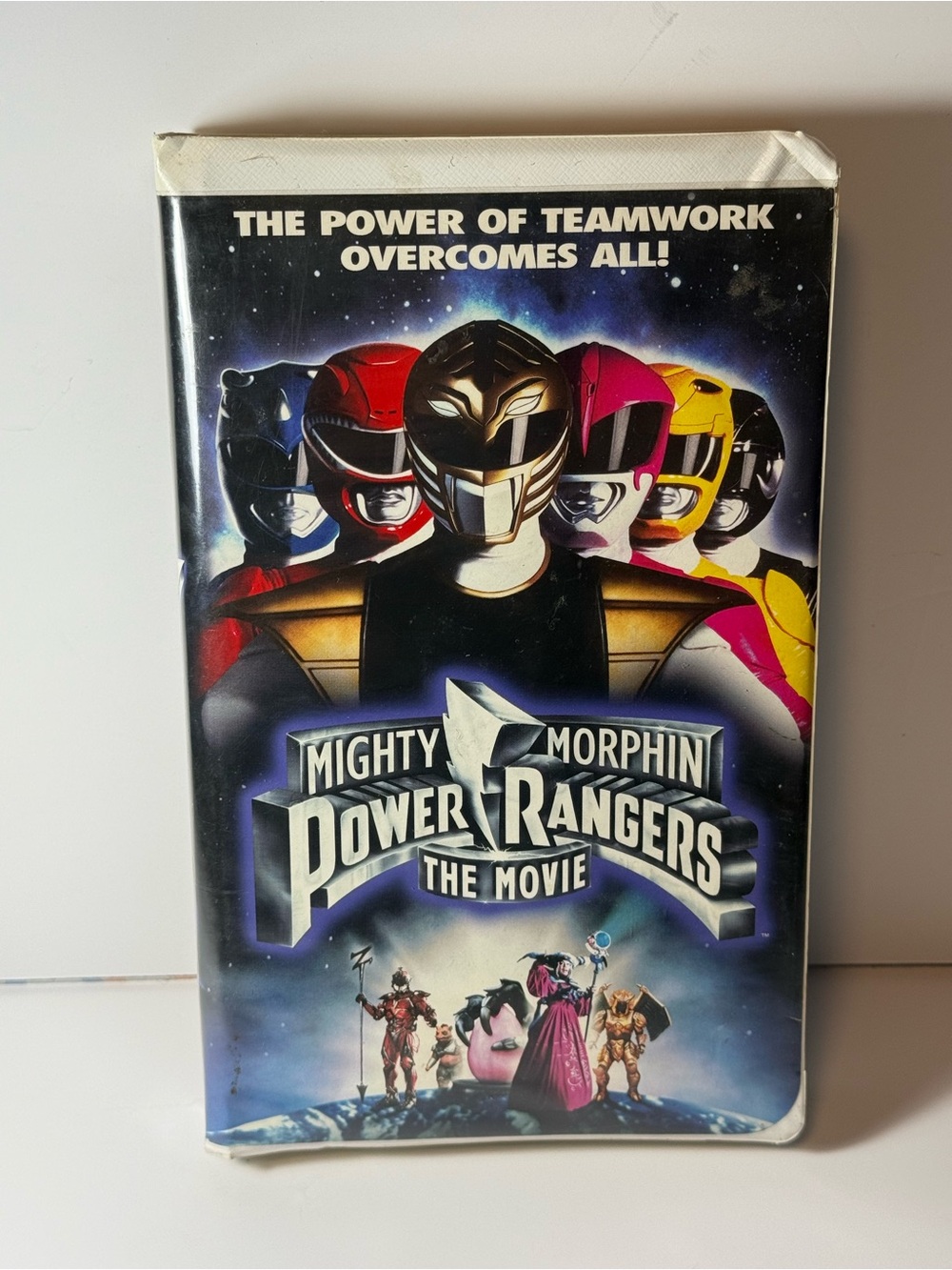 Mighty Morphin Power Rangers The Movie VHS Tape 1995 Clamshell 20th Century Fox